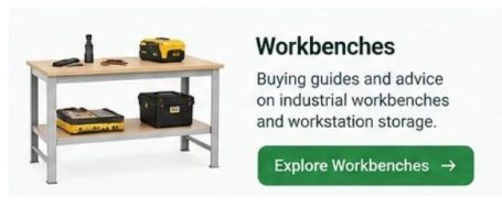 Workbenches Industrial workbench for workshop and workplace storage
